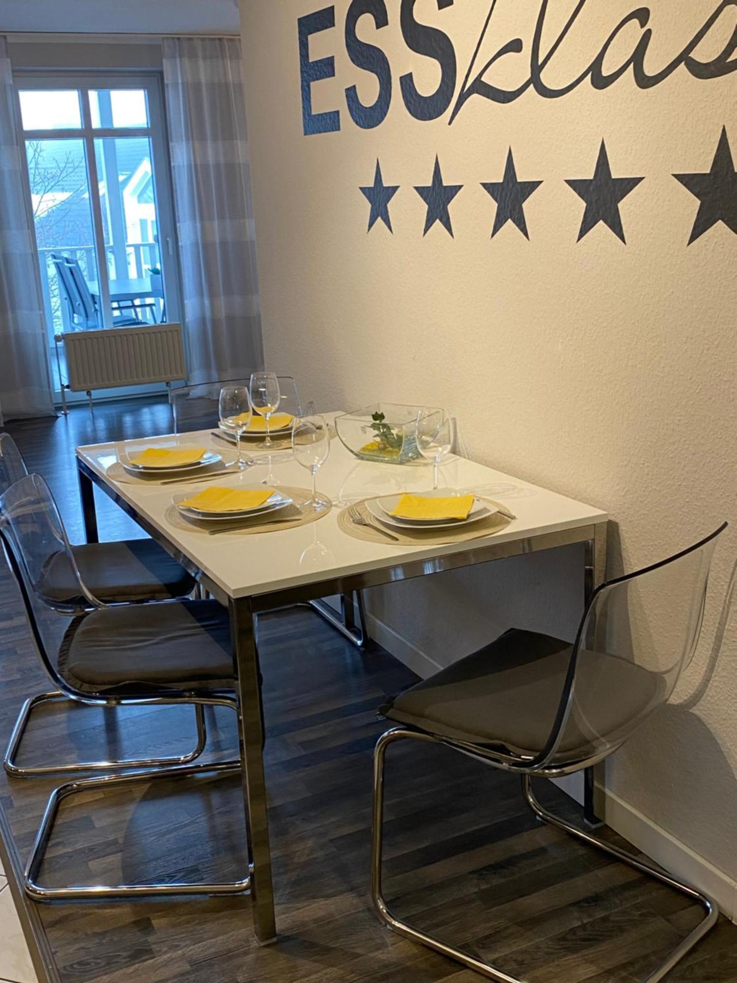 Ostseeurlaub-Goehren Ferienwohnung Sanddollar Im Haus Strandeck Buitenkant foto