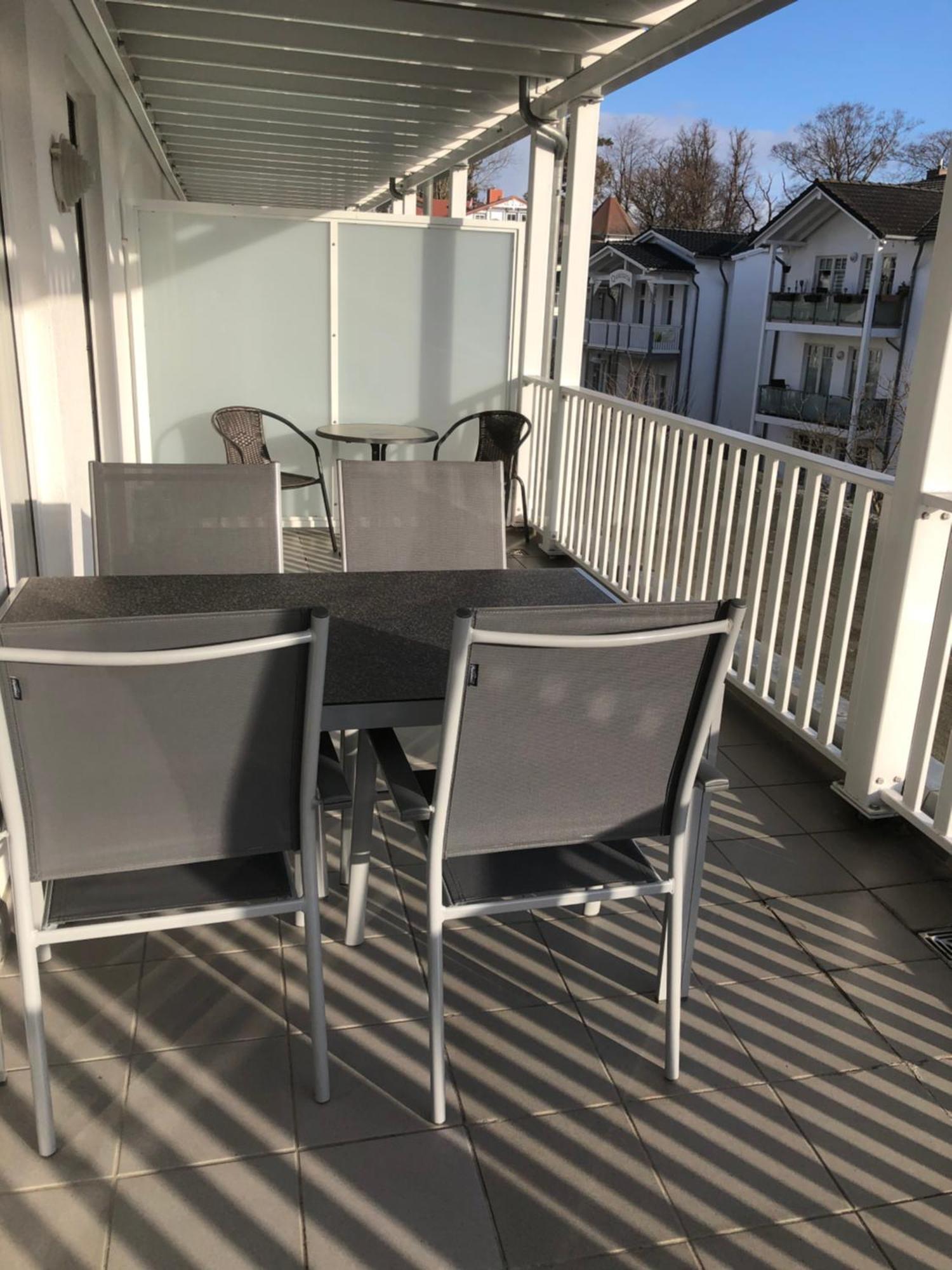 Ostseeurlaub-Goehren Ferienwohnung Sanddollar Im Haus Strandeck Buitenkant foto