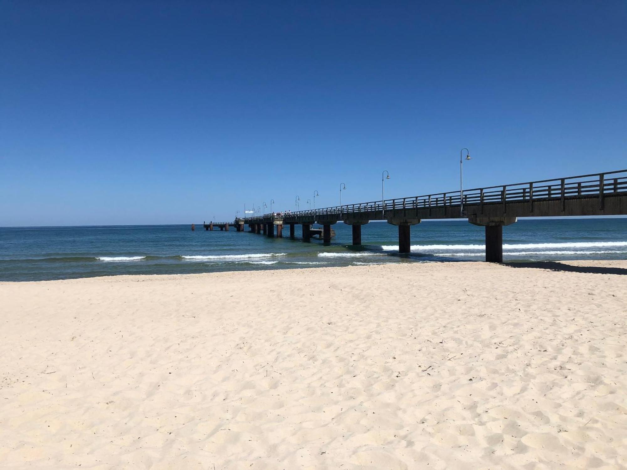 Ostseeurlaub-Goehren Ferienwohnung Sanddollar Im Haus Strandeck Buitenkant foto