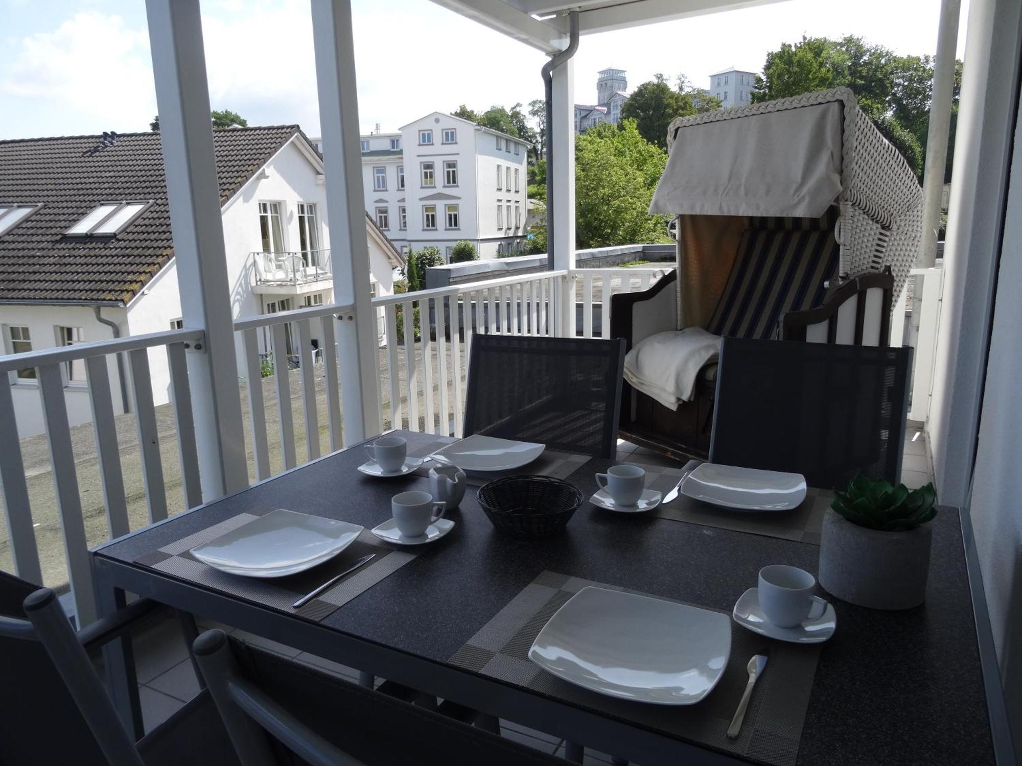 Ostseeurlaub-Goehren Ferienwohnung Sanddollar Im Haus Strandeck Buitenkant foto