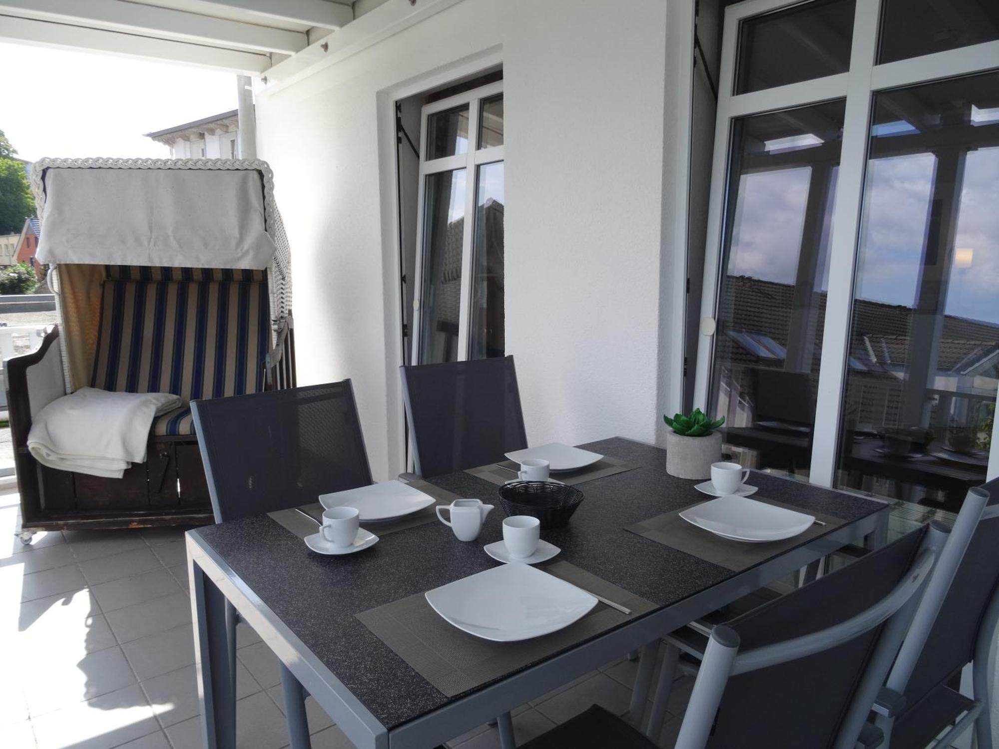 Ostseeurlaub-Goehren Ferienwohnung Sanddollar Im Haus Strandeck Buitenkant foto